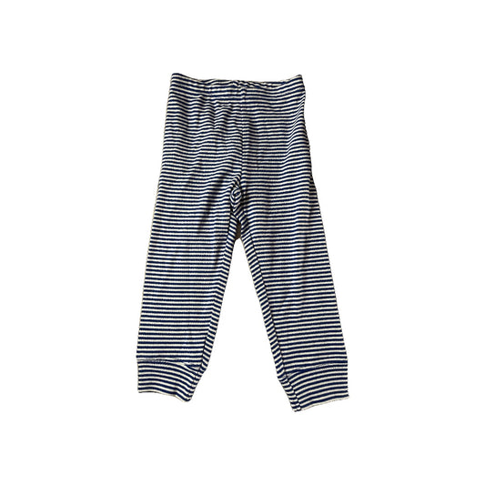 Primary Unisex Navy Blue | White | Stripe Pants Size: 18-24 months Navy Blue | White | Stripe