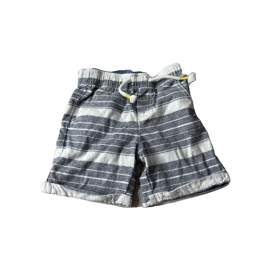 Gymboree Boys Navy Blue | White | Stripe Shorts Size: 18-24 months Navy Blue | White | Stripe