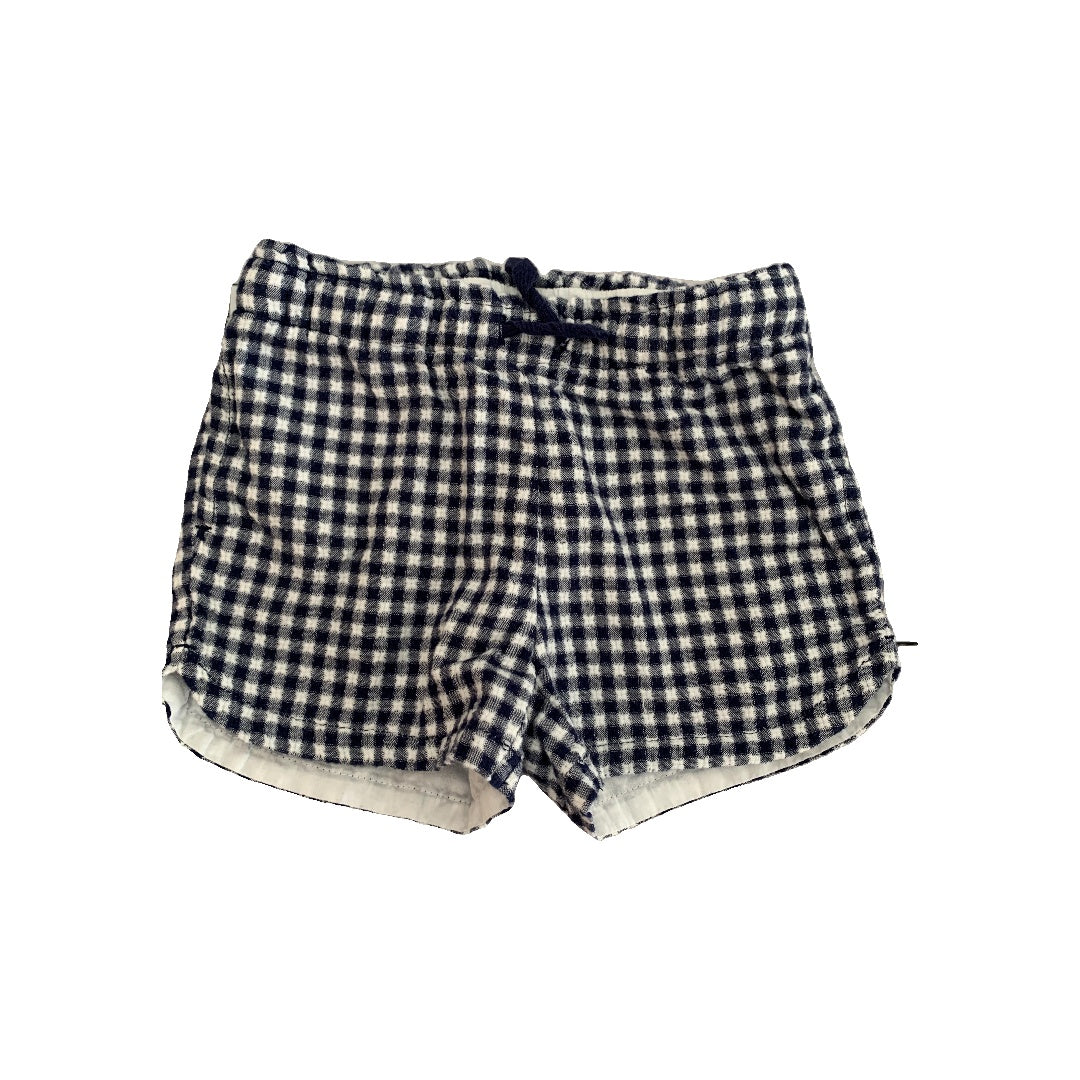 Cat & Jack Girls Navy Blue | White Shorts Size: 3T Navy Blue | White