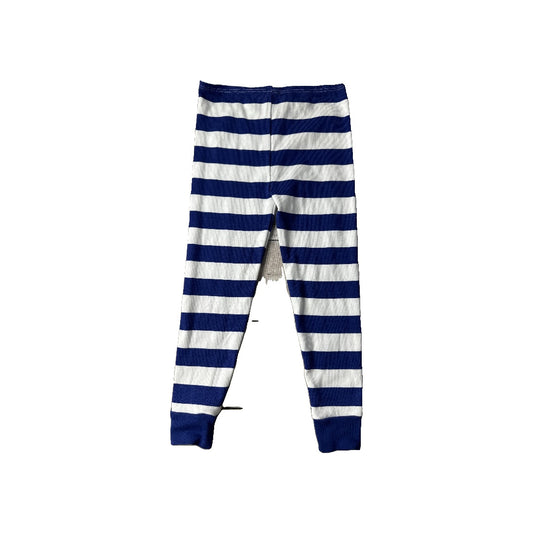 Boys Navy Blue | White Pajamas Size: 3T Navy Blue | White