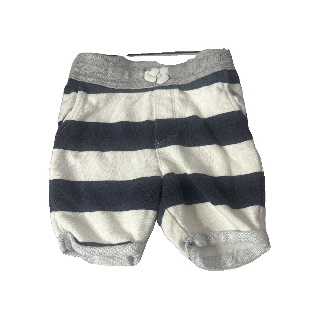 Unisex Navy Blue | White Shorts Size: 2 years Navy Blue | White