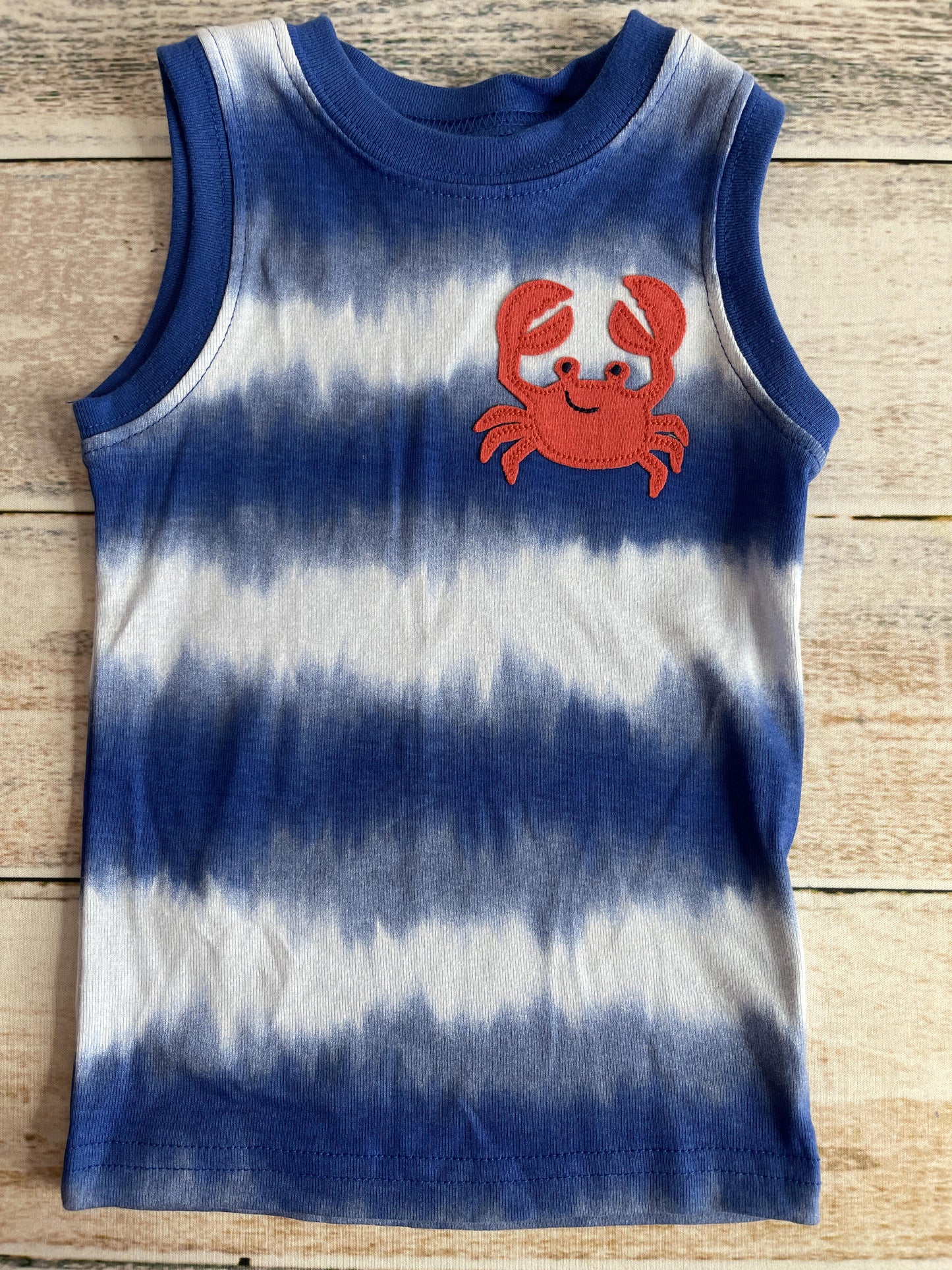 Carters Boys Navy Blue | White Pajamas Size: 2T Navy Blue | White