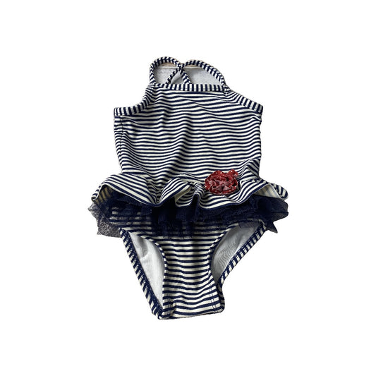 Circo Girls Navy Blue | White Swimwear Size: 12 months Navy Blue | White