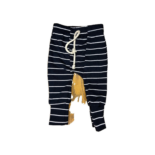 Forever French Unisex Navy Blue | White Pants Size: 3-6 months Navy Blue | White