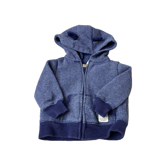 Carters Boys Navy Blue | Wool White | Stripe Sweater Size: 3 months Navy Blue | Wool White | Stripe