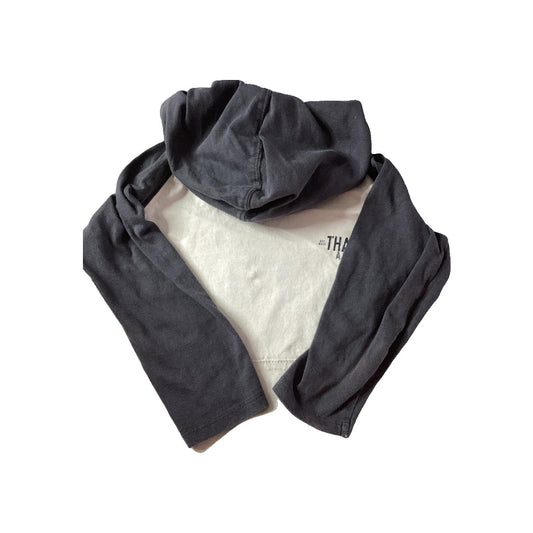 Zara Boys Navy Blue | Wool White Sweatshirt Size: 3-4 Years Navy Blue | Wool White