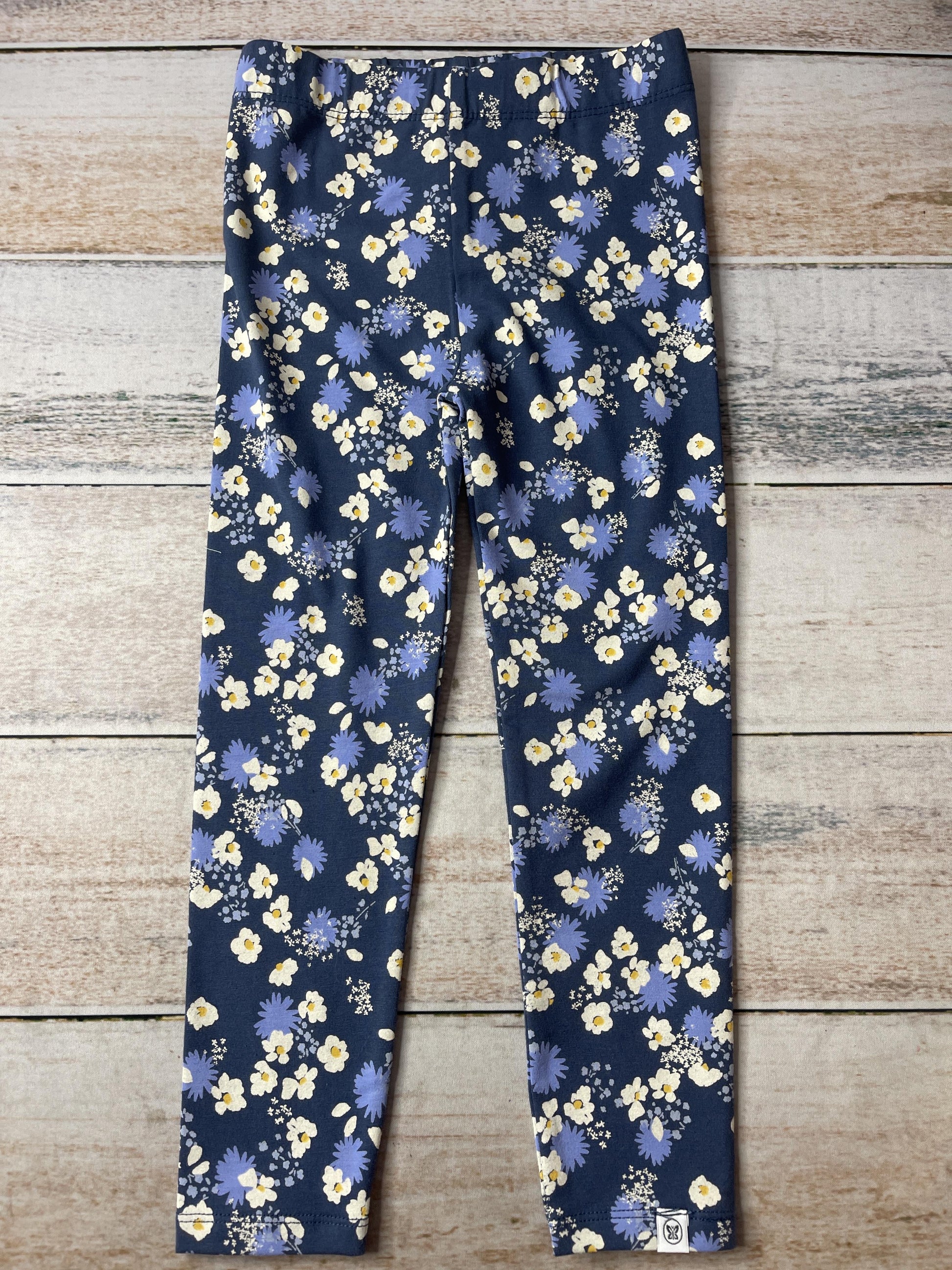 Honest Co Unisex Navy Blue | Wool White Pants Size: 4T Navy Blue | Wool White