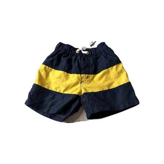 Gymboree Boys Navy Blue | Yellow Trunks Size: 18-24 months Navy Blue | Yellow