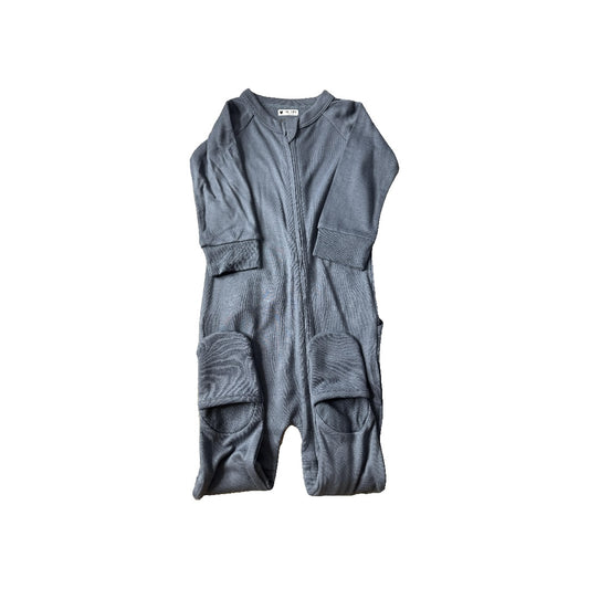Goumi Unisex Navy Blue Pajamas Size: 18-24 months Navy Blue
