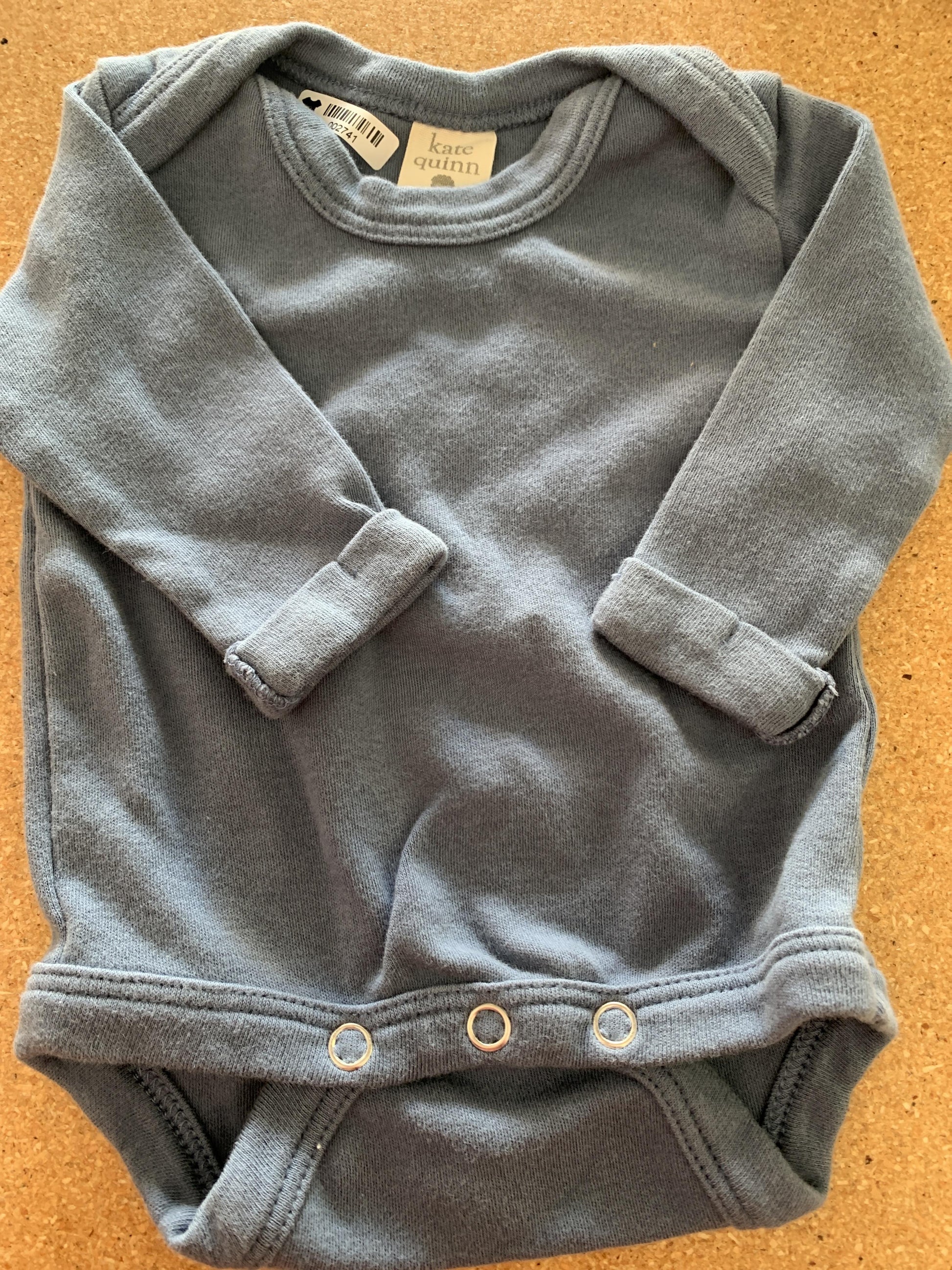 Kate Quinn Boys Navy Blue Onesie Size: Newborn Navy Blue