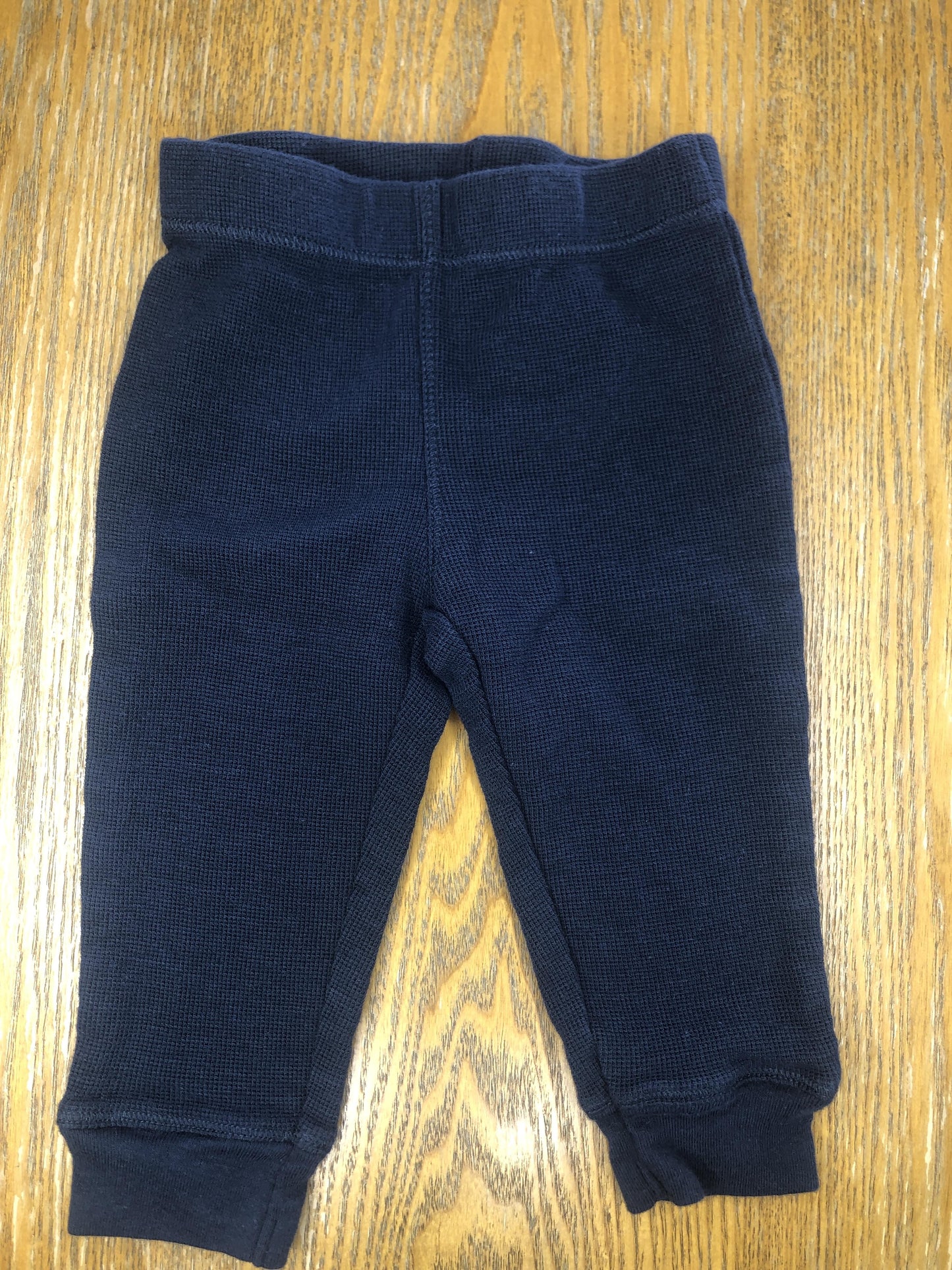 Leveret Unisex Navy Blue Pants Size: 9 months Navy Blue