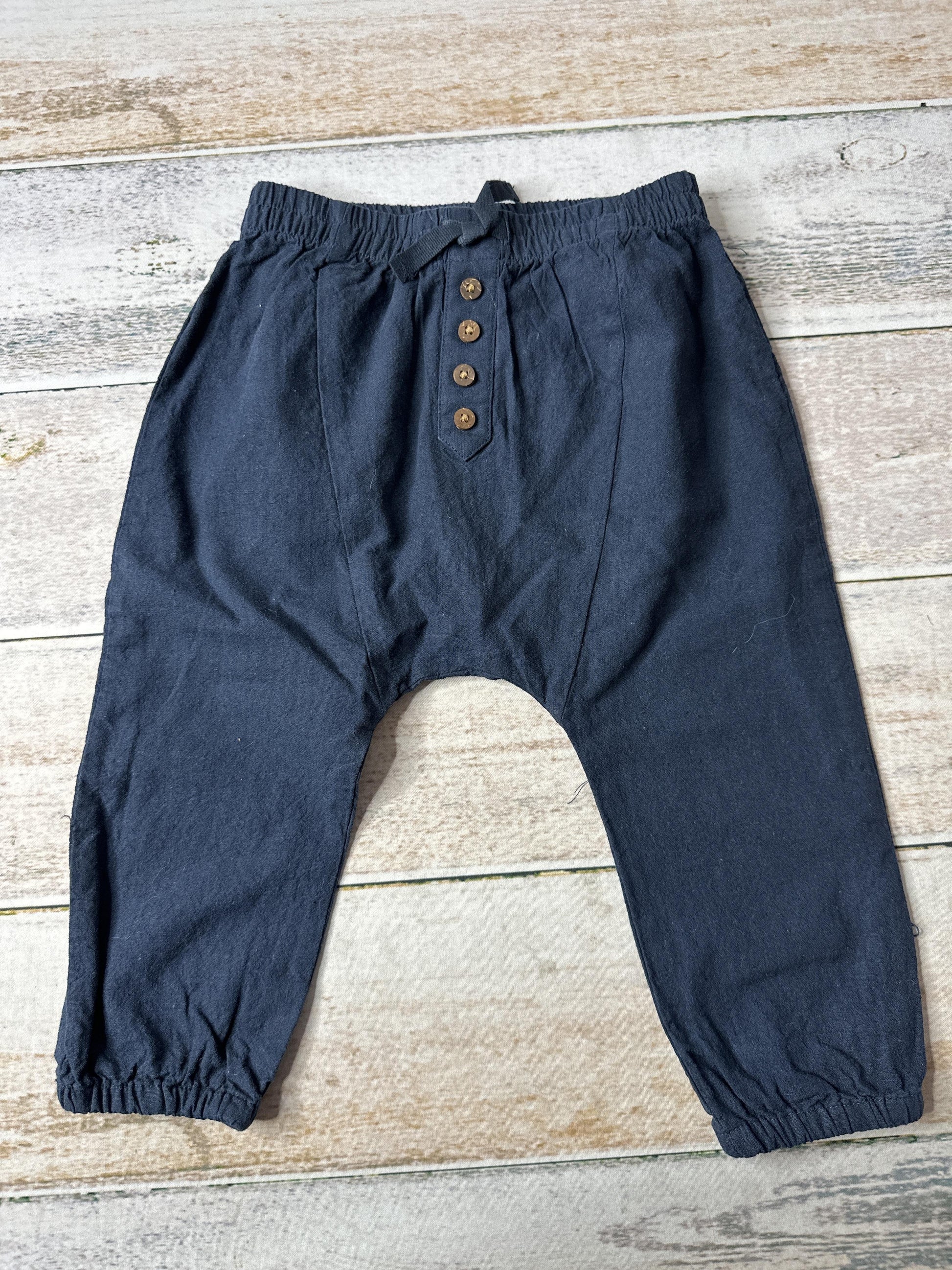 Oliver & Rain Boys Navy Blue Pants Size: 12-18 months Navy Blue