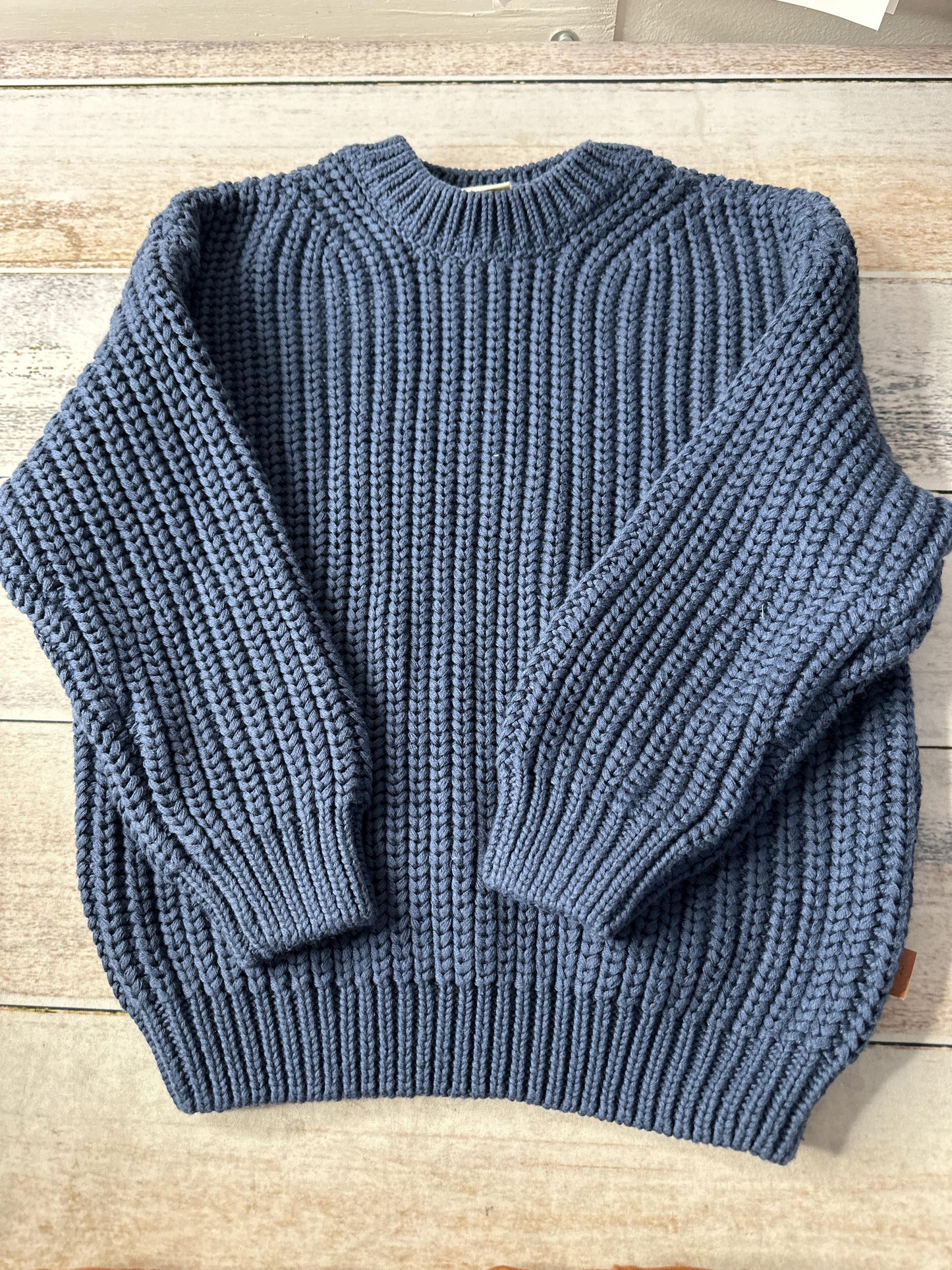 Goumi Unisex Navy Blue Sweater Size: 4-5 Years Navy Blue