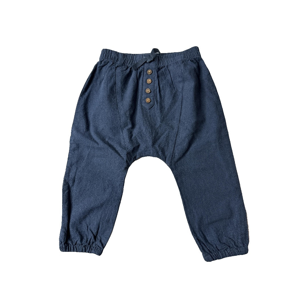 Oliver & Rain Boys Navy Blue Pants Size: 12-18 months Navy Blue