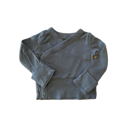 Carters Boys Navy Blue Shirt Size: Newborn Navy Blue