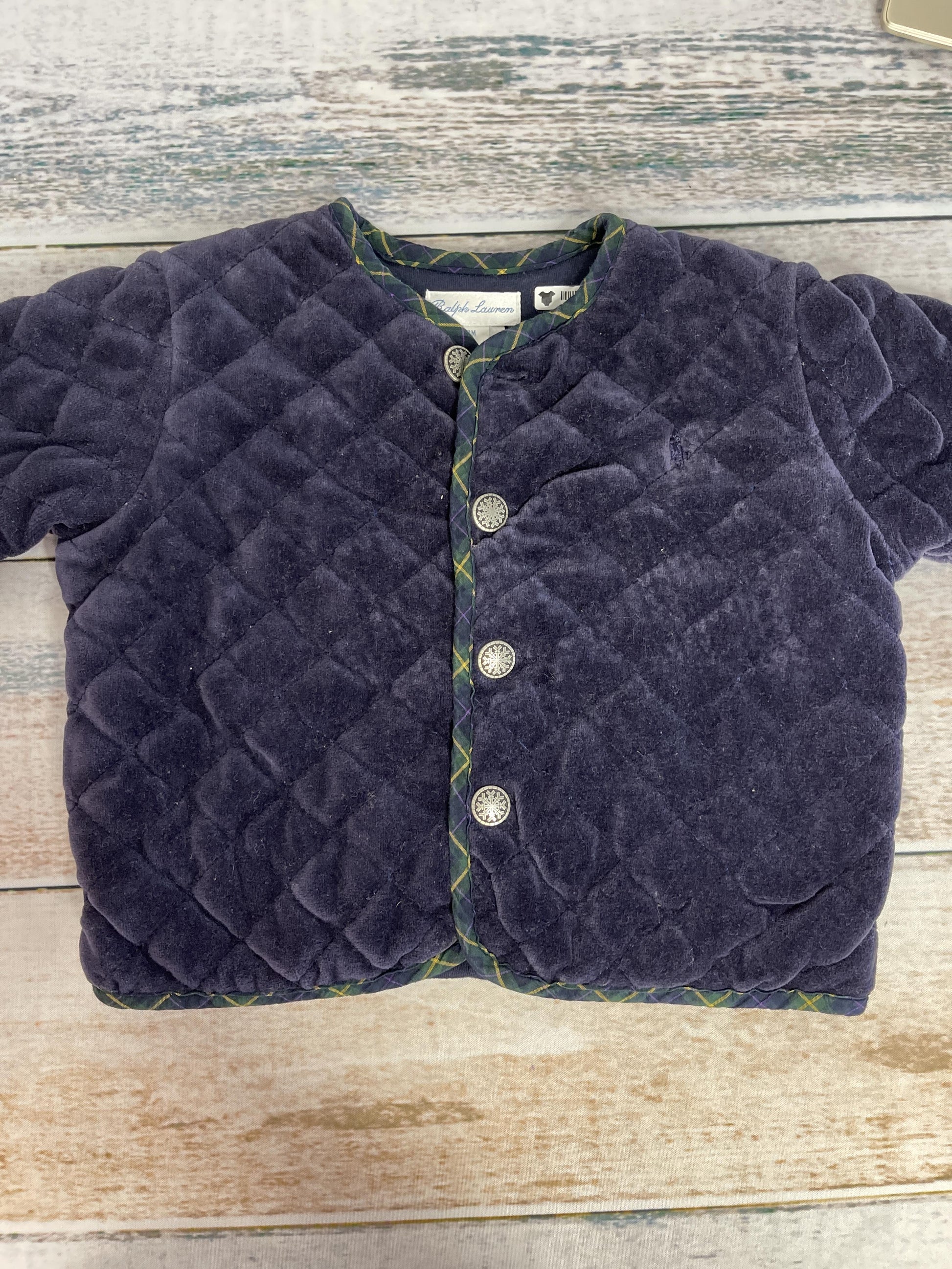 Ralph Lauren Unisex Navy Blue Jacket Size: 9 months Navy Blue