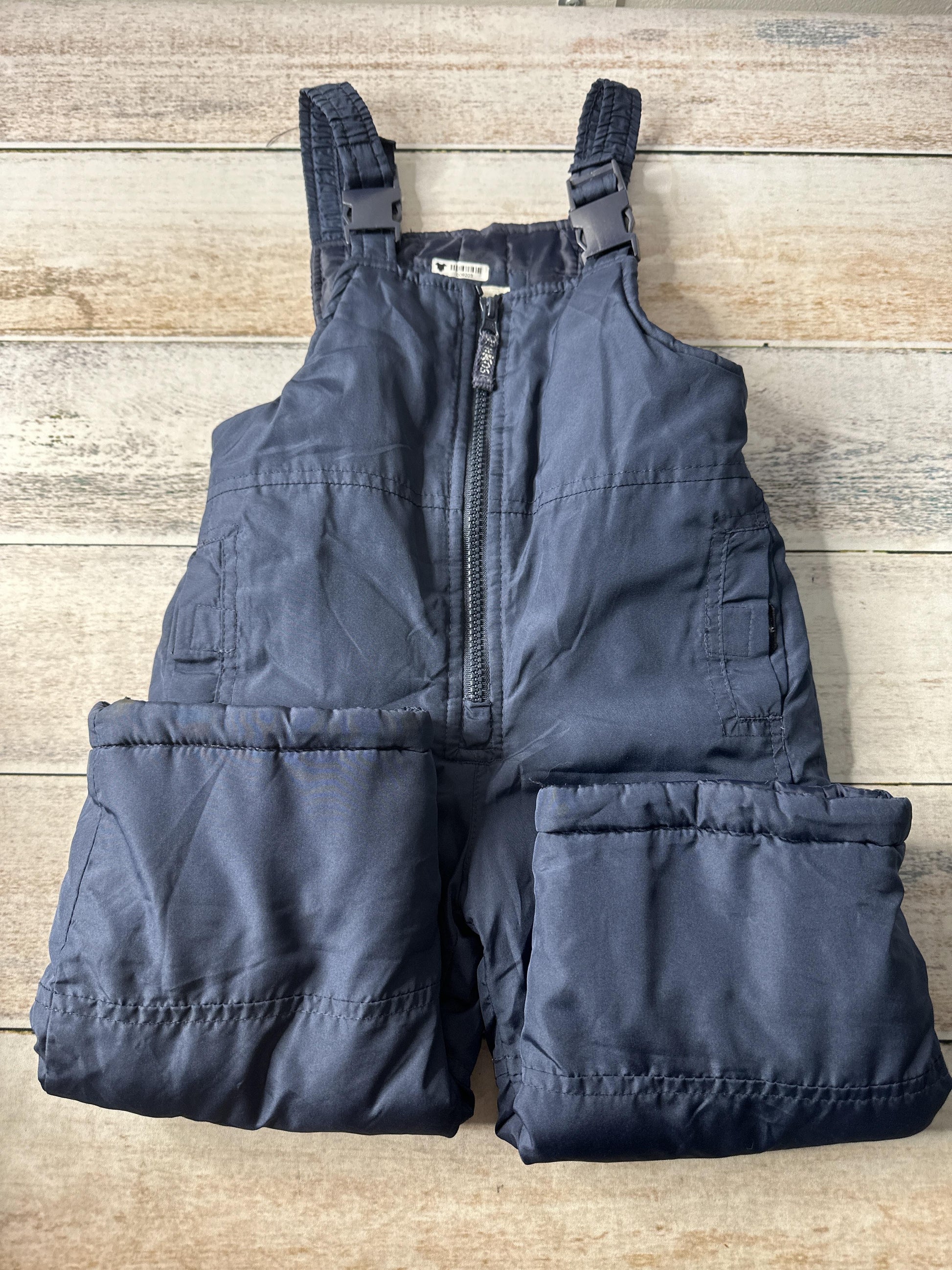 OshKosh Unisex Navy Blue Snow Pants Size: 2T Navy Blue