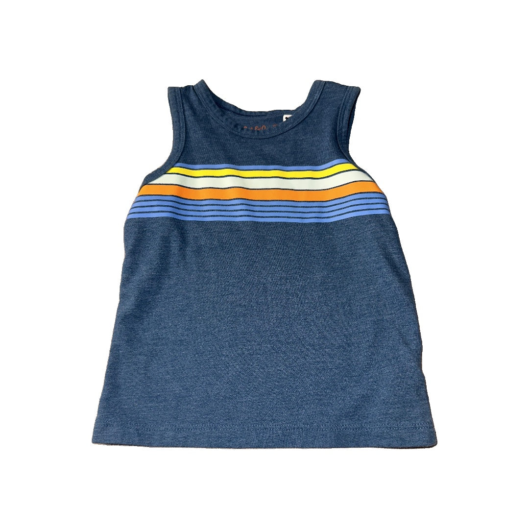 Cat & Jack Boys Navy Blue Tank Top Size: 18 months Navy Blue