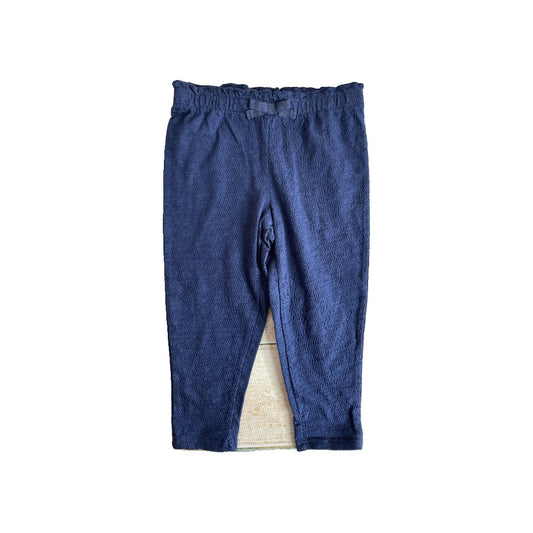 Carters Girls Navy Blue Pants Size: 12 months Navy Blue