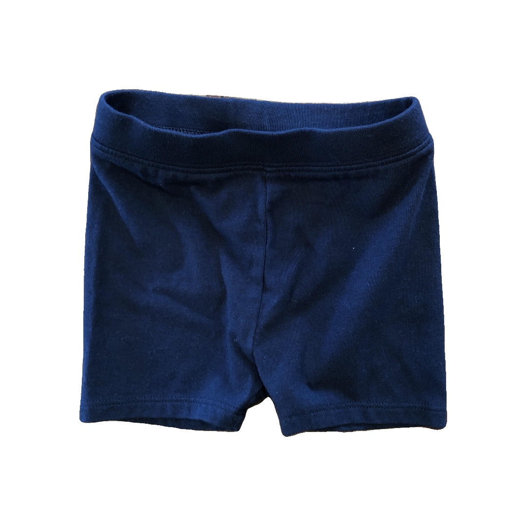 Gap Unisex Navy Blue Shorts Size: 12-18 months Navy Blue