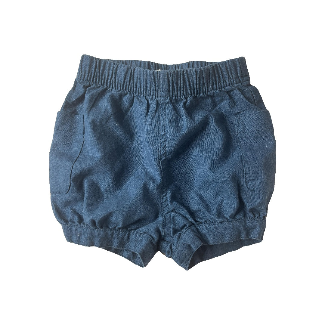 Tea Boys Navy Blue Shorts Size: 6-9 months Navy Blue