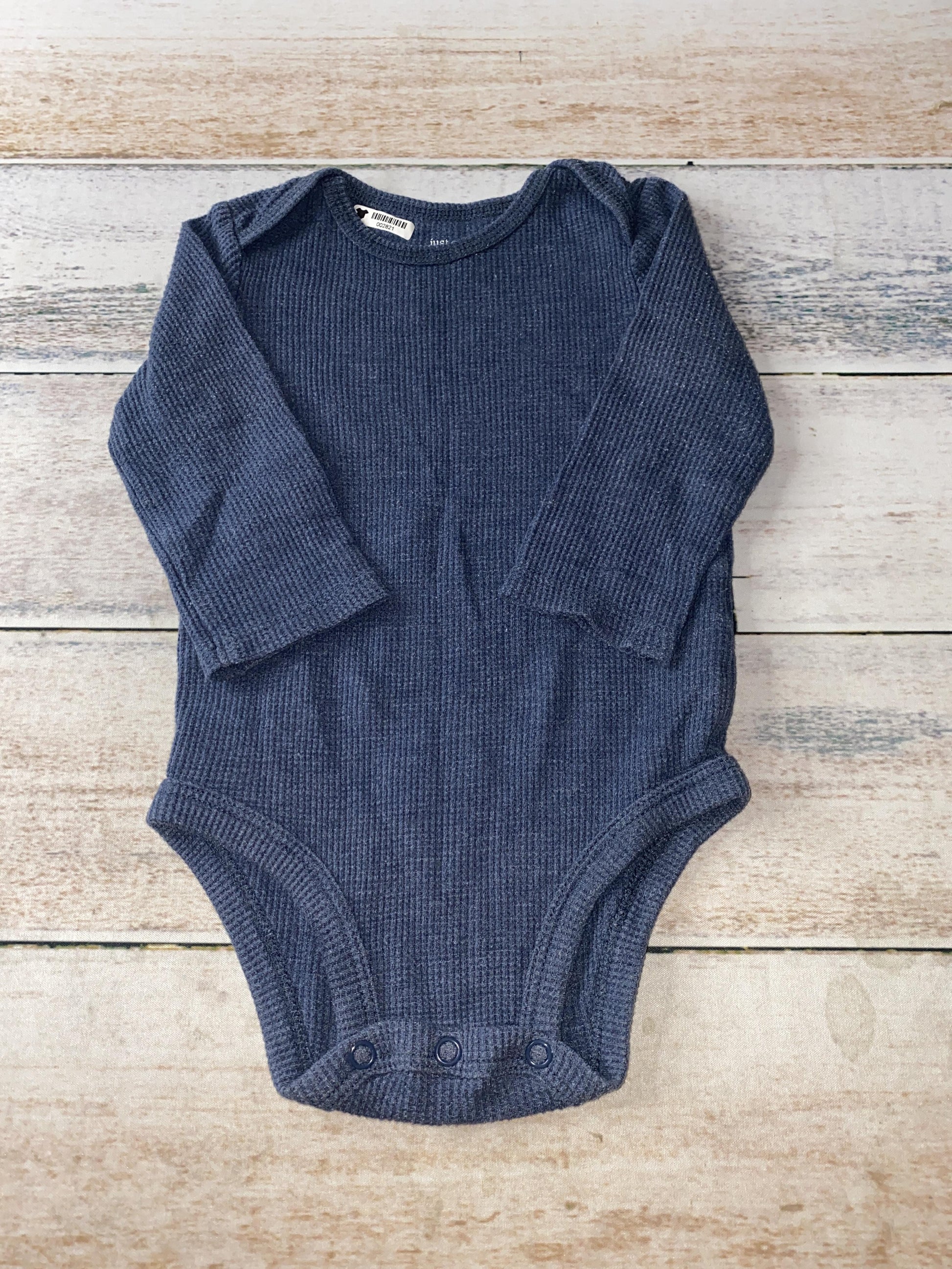 Carters Boys Navy Blue Onesie Size: 9 months Navy Blue