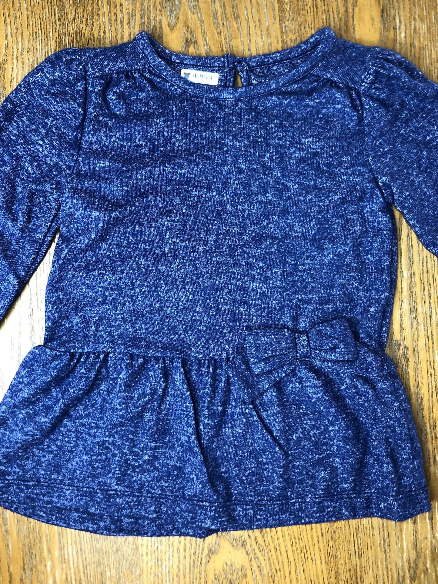 Carters Girls Navy Blue Sweater Size: 4T Navy Blue