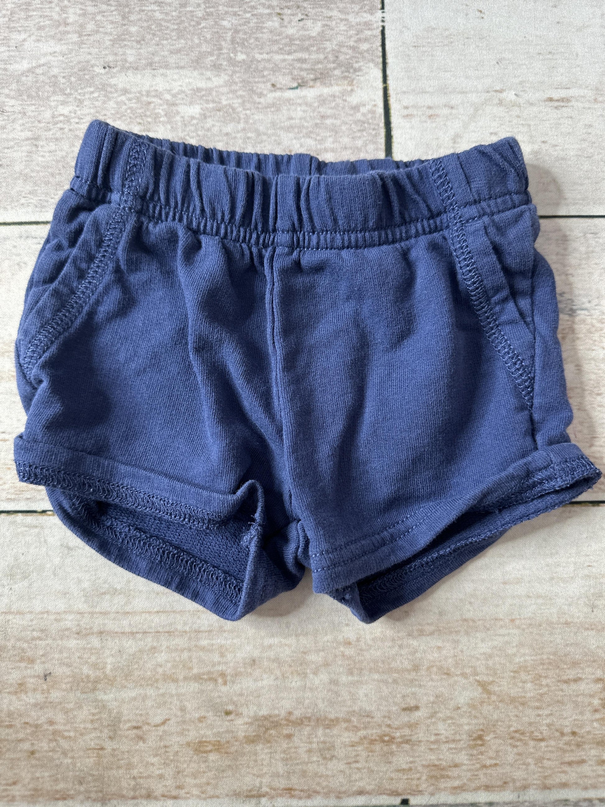 Cloud Island Boys Navy Blue Shorts Size: 0-3 months Navy Blue
