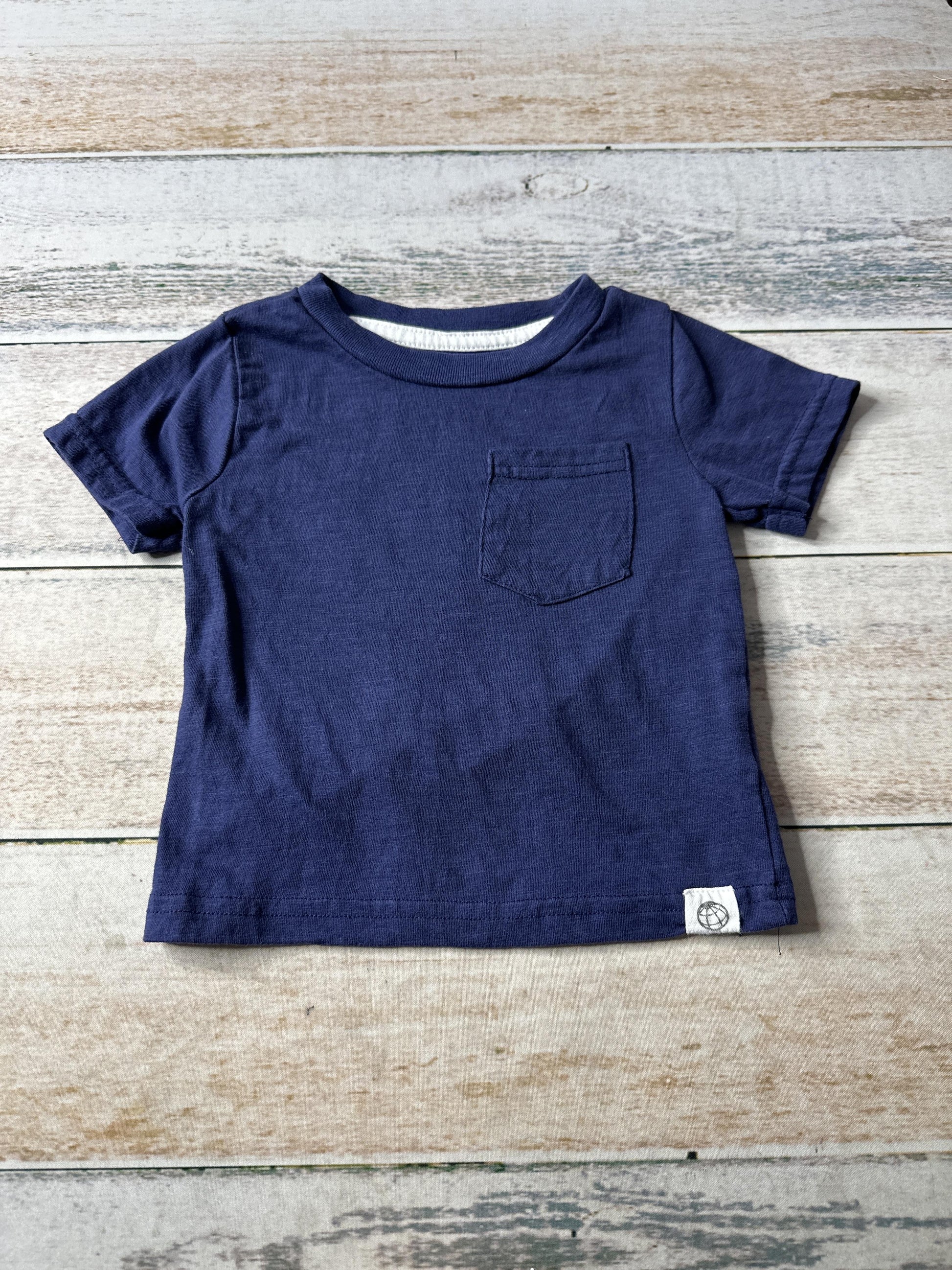 Free Planet Boys Navy Blue T-Shirt Size: 12 months Navy Blue