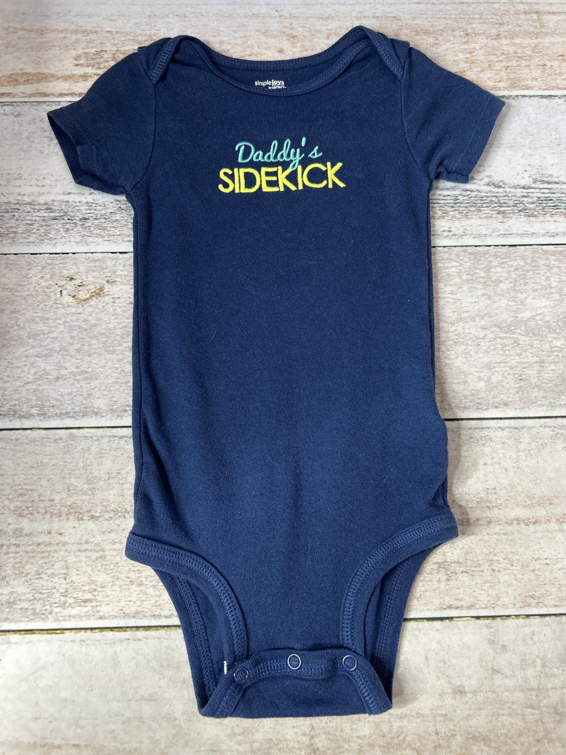 Unisex Navy Blue Onesie Size: 18 months Navy Blue