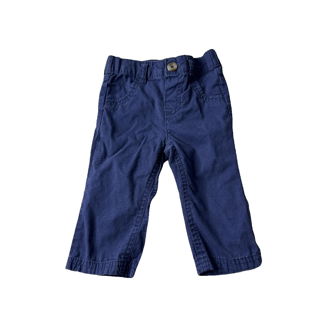 Cat & Jack Boys Navy Blue Pants Size: 6-9 months Navy Blue