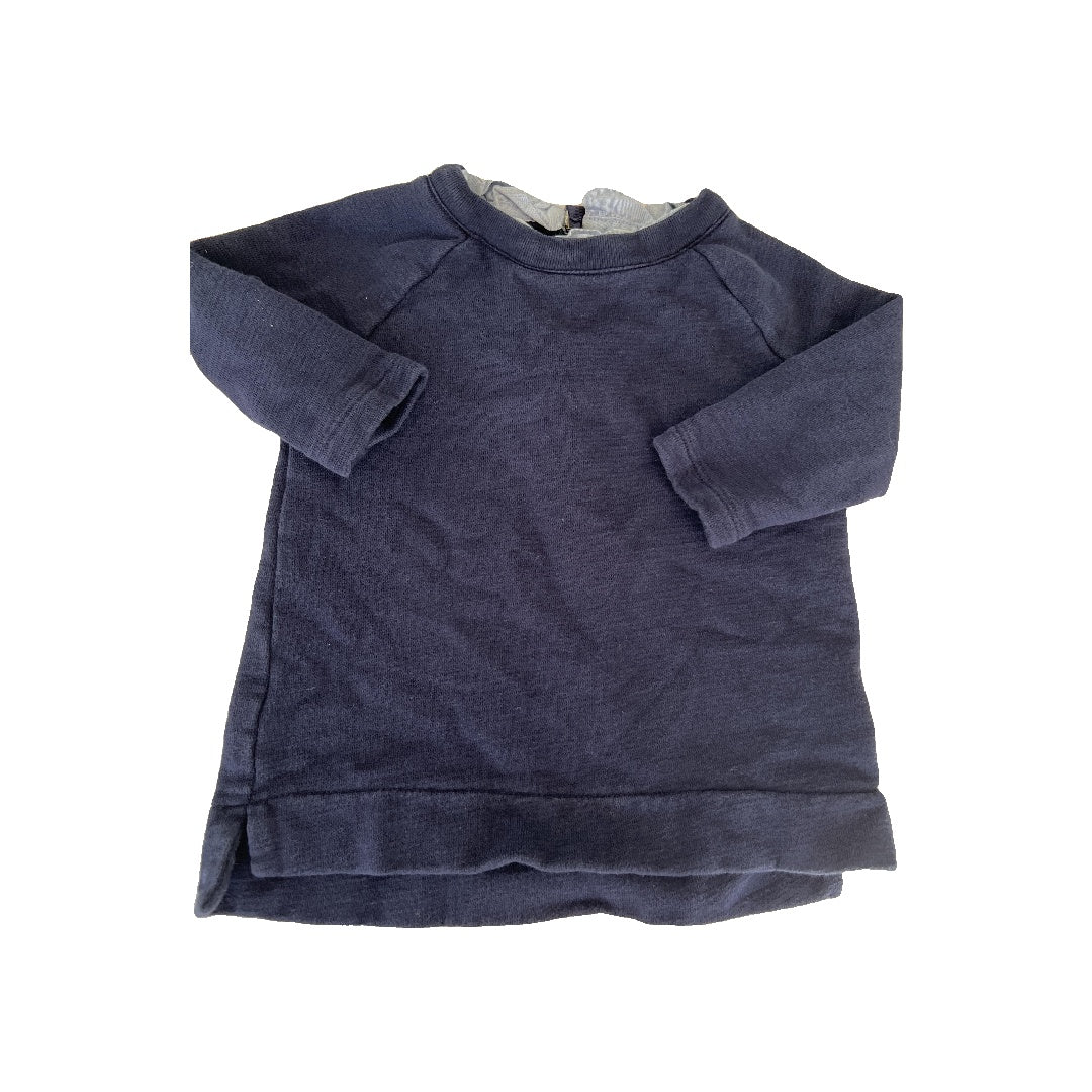 Crew Cuts Girls Navy Blue Sweater Size: 3T Navy Blue