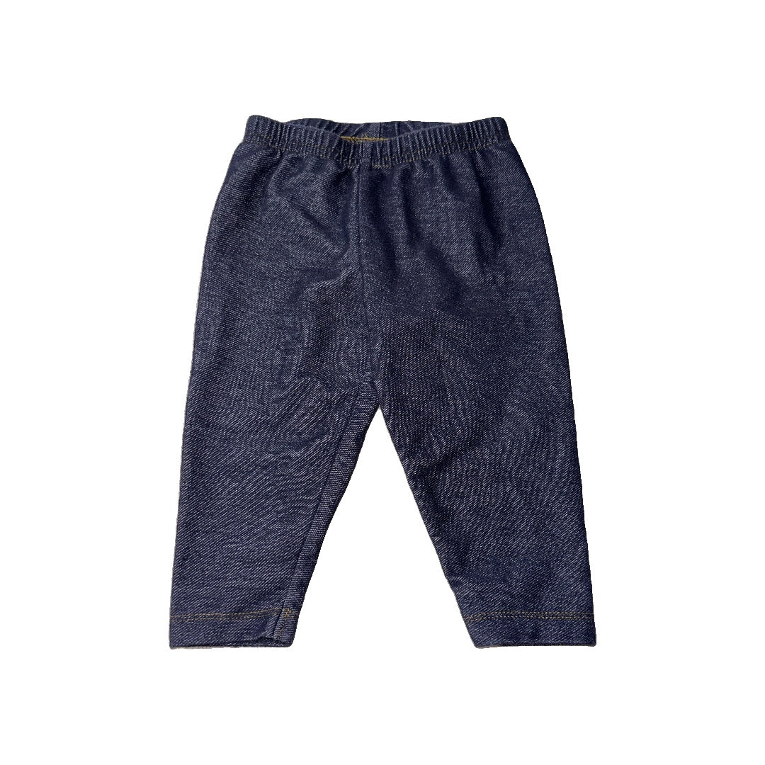 Carters Girls Navy Blue Pants Size: 9 months Navy Blue