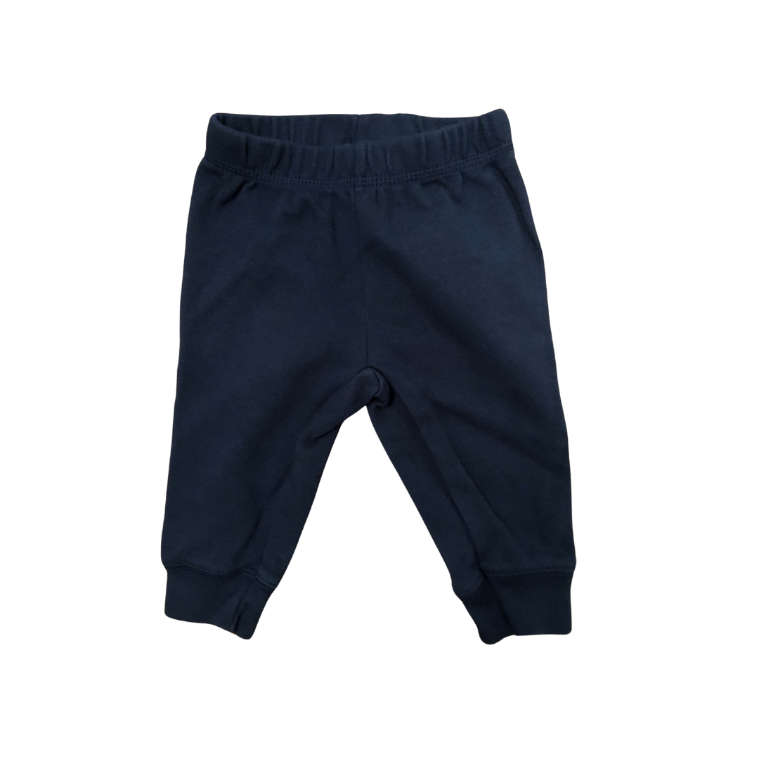 Carters Unisex Navy Blue Pants Size: 6 months Navy Blue