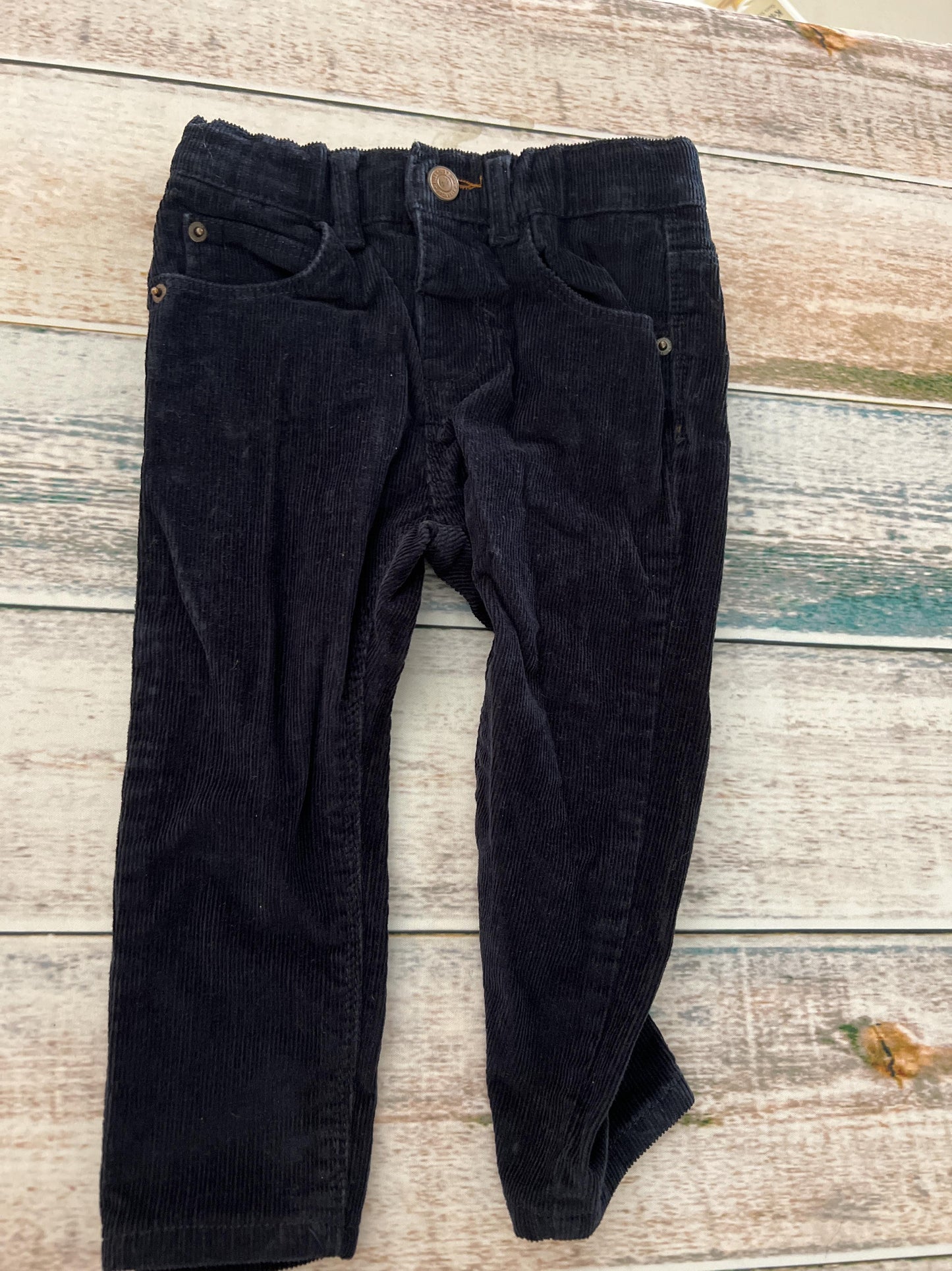 Zara Boys Navy Blue Pants Size: 12-18 months Navy Blue