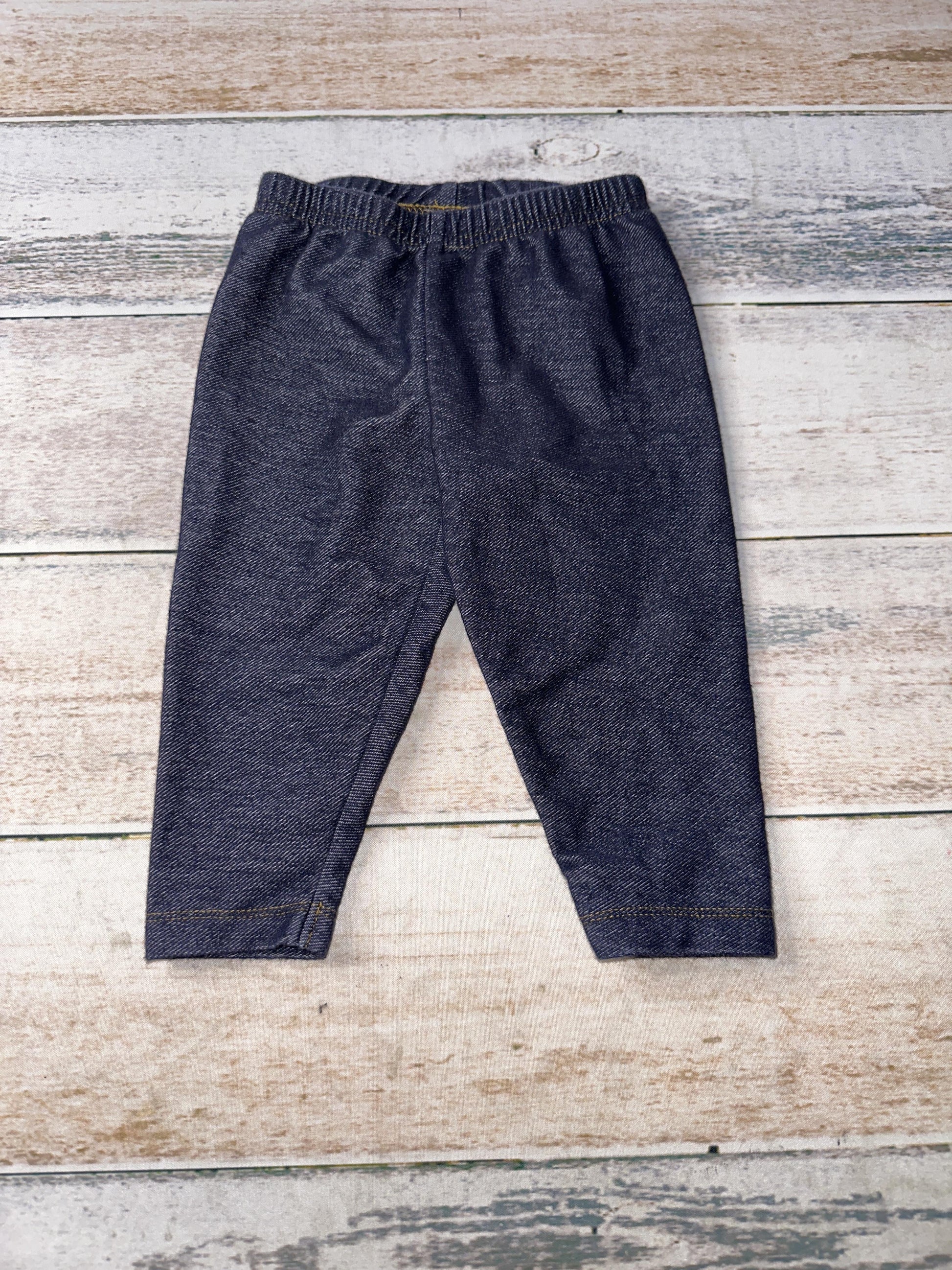 Carters Girls Navy Blue Pants Size: 9 months Navy Blue