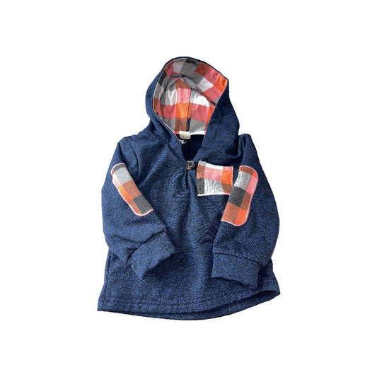 Unknown Boys Navy Blue Sweatshirt Size: 18 months Navy Blue