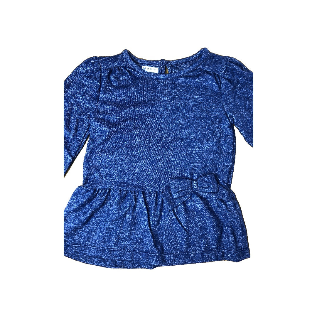 Carters Girls Navy Blue Sweater Size: 4T Navy Blue