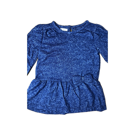 Carters Girls Navy Blue Sweater Size: 4T Navy Blue