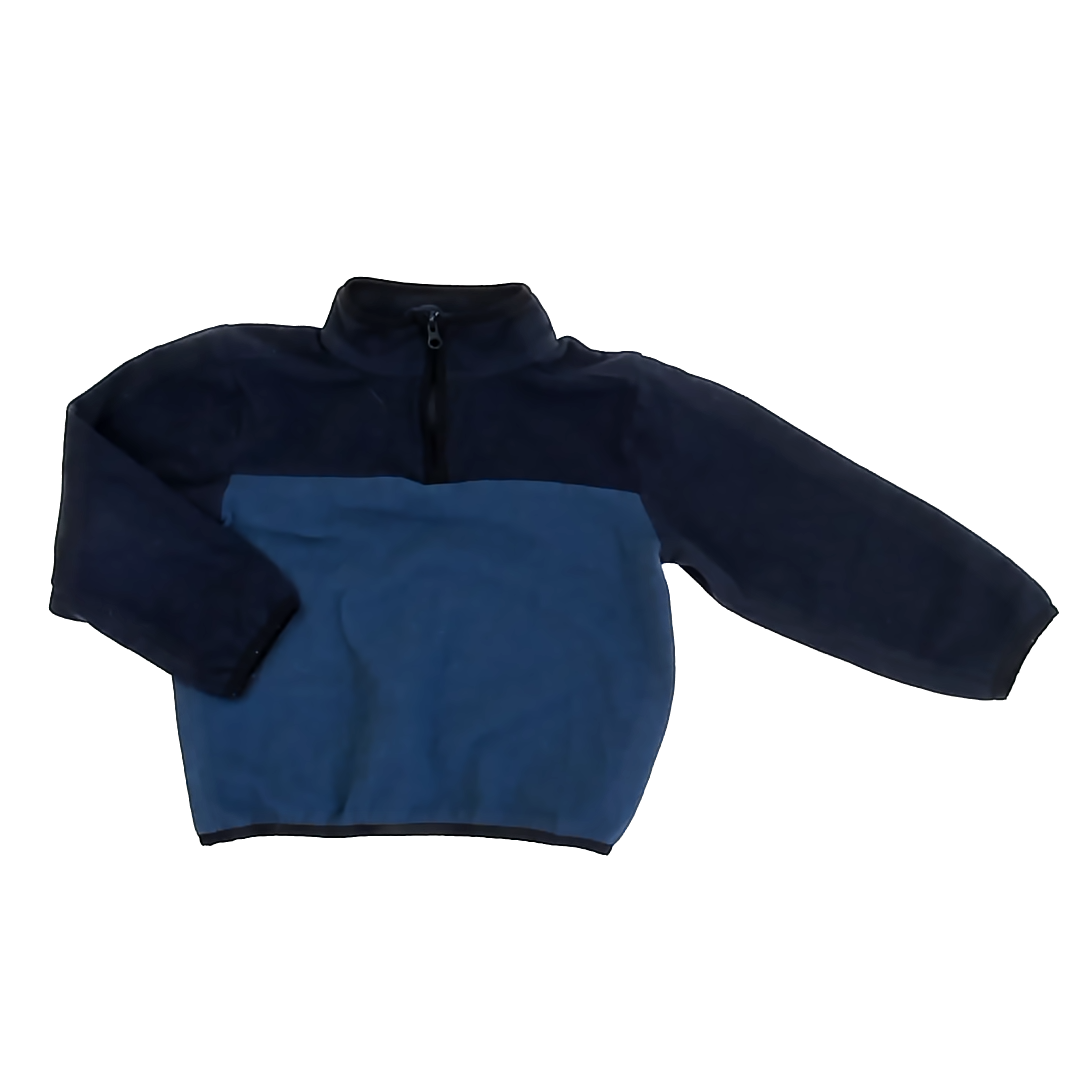 Children's Place Boys Navy | Blue Fleece Size: 7/8 Navy | Blue