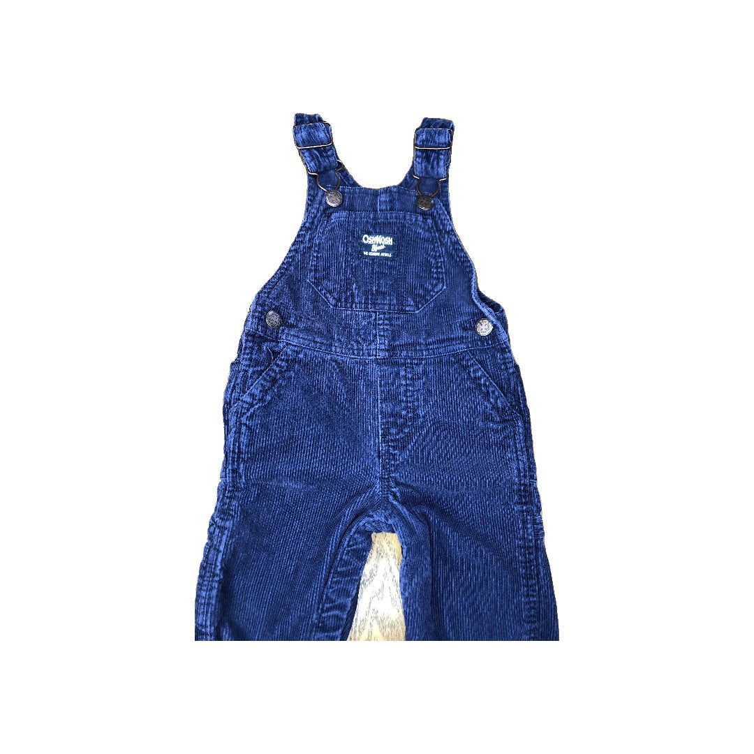 OshKosh Boys Navy Blue Overalls Size: 6-12 months Navy Blue