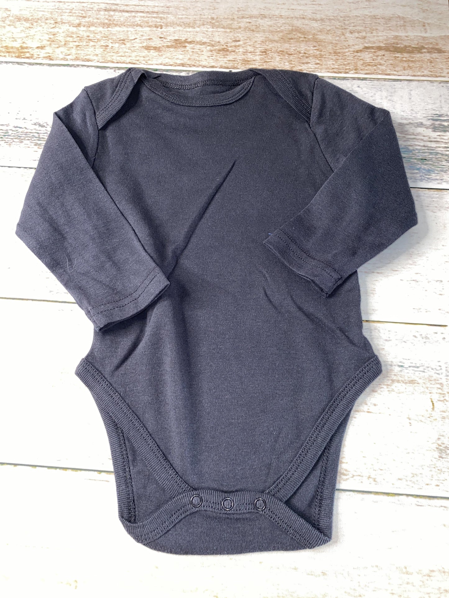 Leveret Unisex Navy Blue Onesie Size: 6-12 months Navy Blue