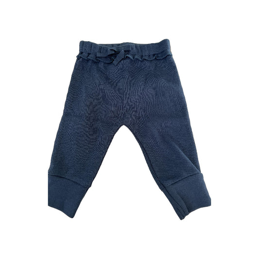 Oliver & Rain Girls Navy Blue Pants Size: 6 months Navy Blue