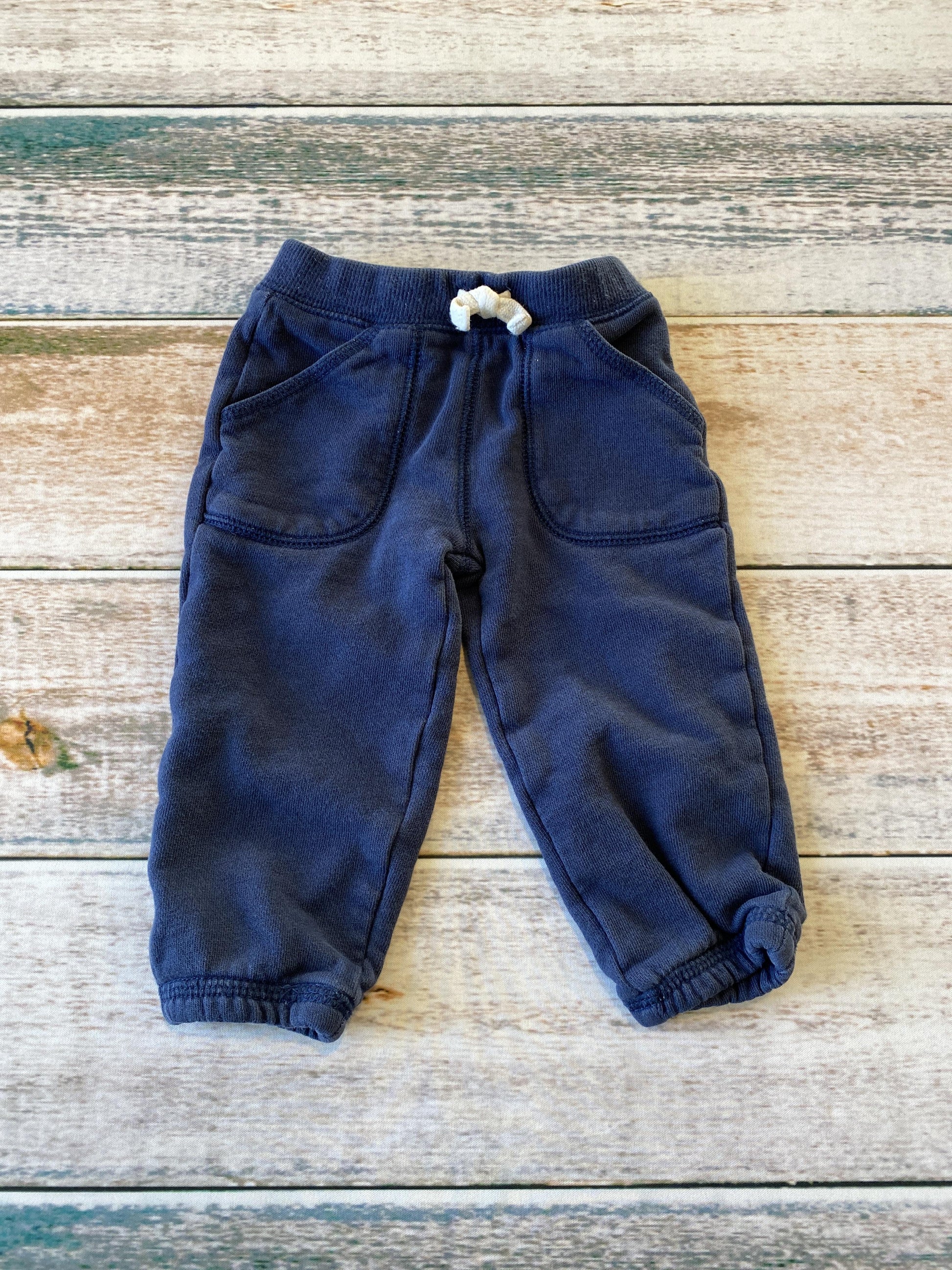 Carters Boys Navy Blue Pants Size: 9 months Navy Blue