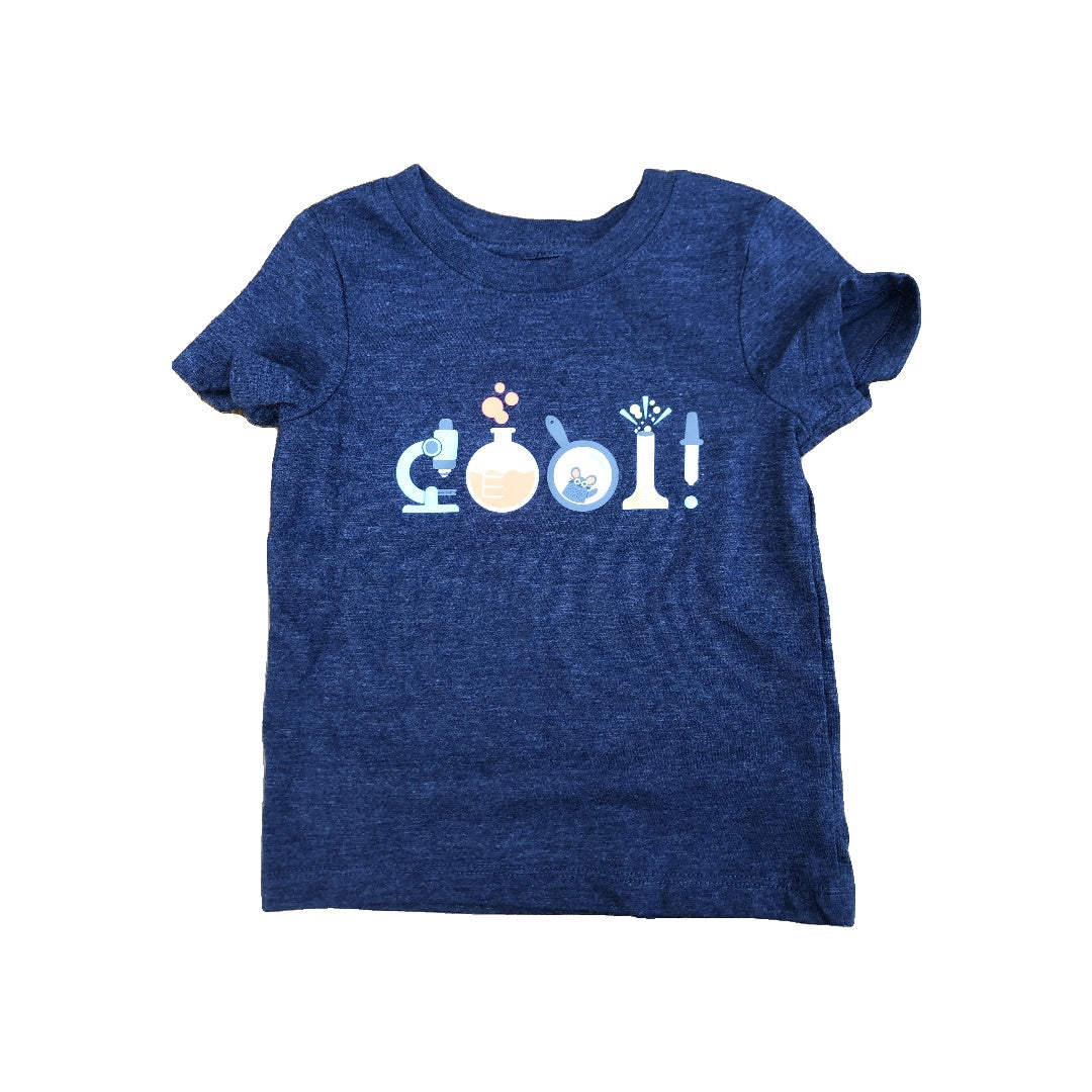 Cat & Jack Boys Navy Blue T-Shirt Size: 6-12 months Navy Blue