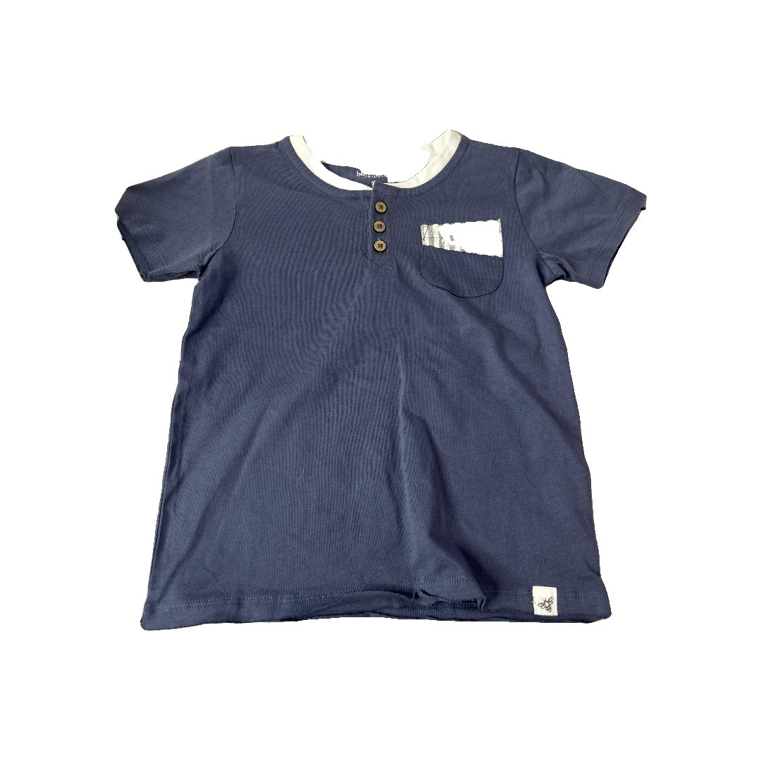 Boys Navy Blue T-Shirt Size: 4T Navy Blue
