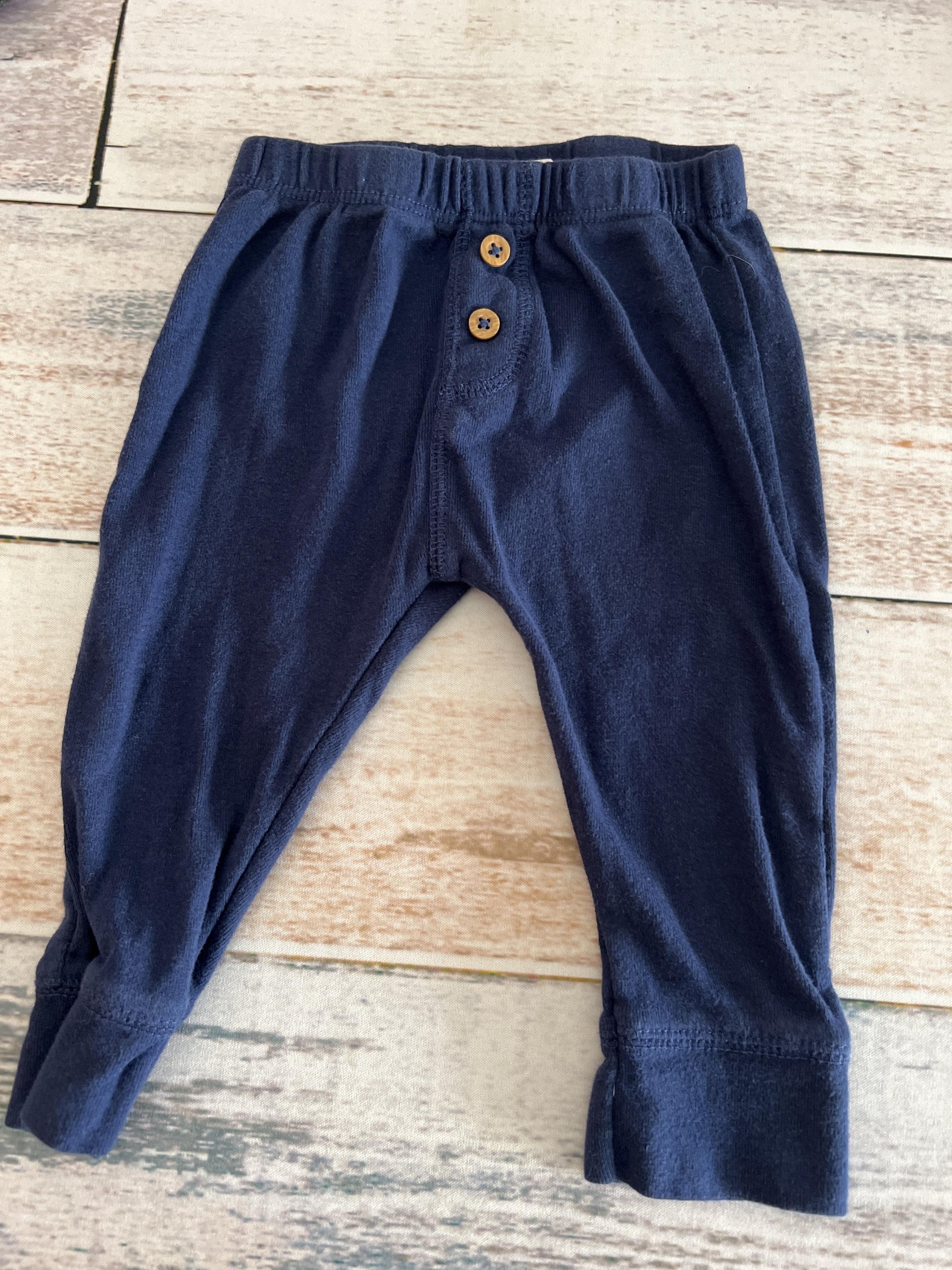 Carters Unisex Navy Blue Pants Size: 6 months Navy Blue
