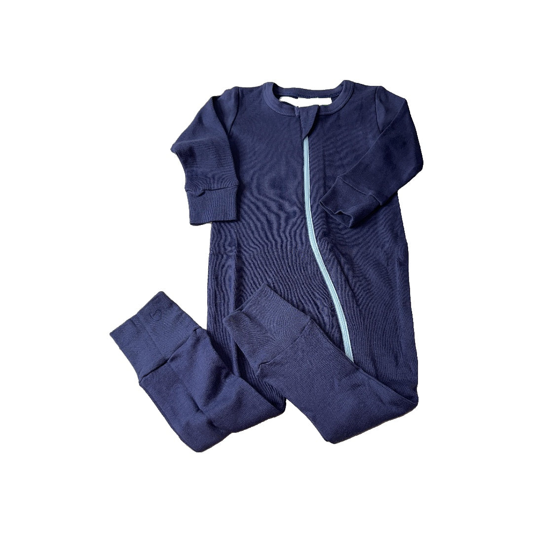 Parade Unisex Navy Blue Long Sleeve Outfit Size: 12-18 months Navy Blue