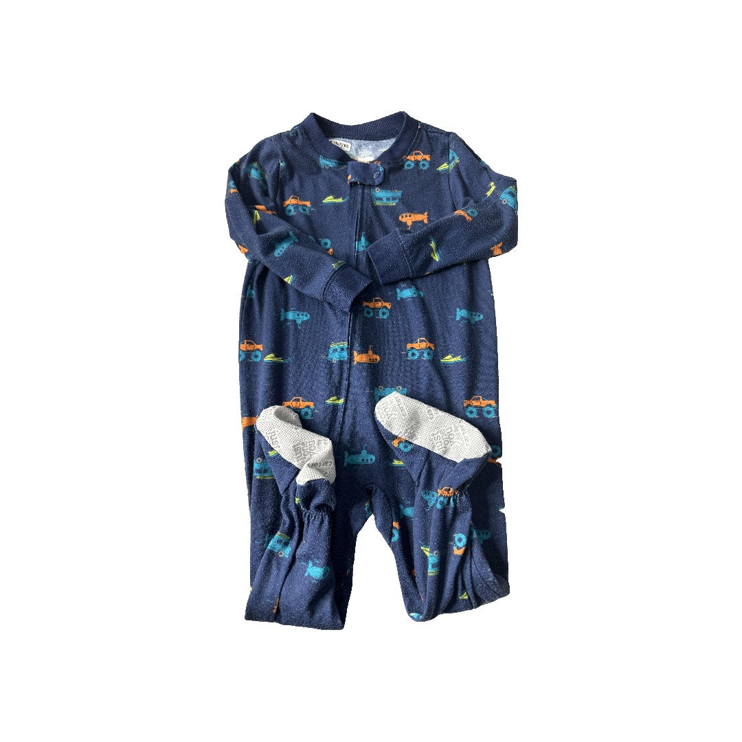 Carters Boys Navy Blue Pajamas Size: 2T Navy Blue