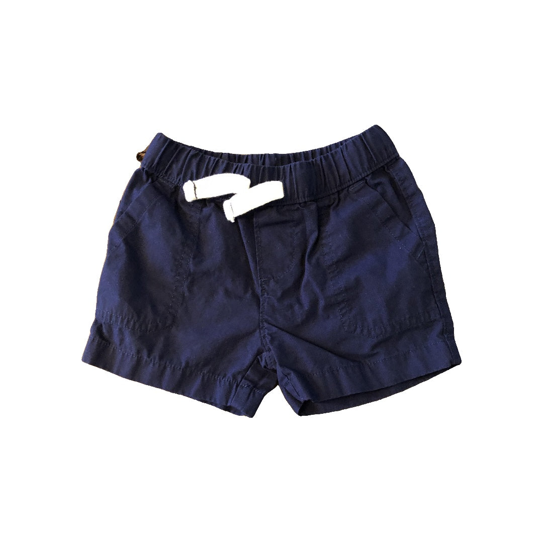 Carters Boys Navy Blue Shorts Size: 6 months Navy Blue